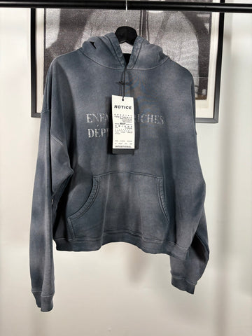 CLASSIC FALL/WINTER 2022 VINTAGE EFFECT LOGO HOODIE BRAND NEW WITH TAGS