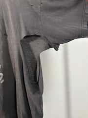 INSANE 80's "BROOKLYN CASKET CO." ULTRA-THRASHED & FADED SHIRT