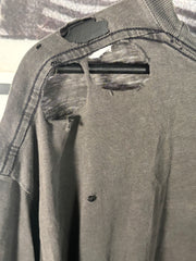 INSANE 80's "BROOKLYN CASKET CO." ULTRA-THRASHED & FADED SHIRT