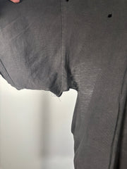 INSANE 80's "BROOKLYN CASKET CO." ULTRA-THRASHED & FADED SHIRT