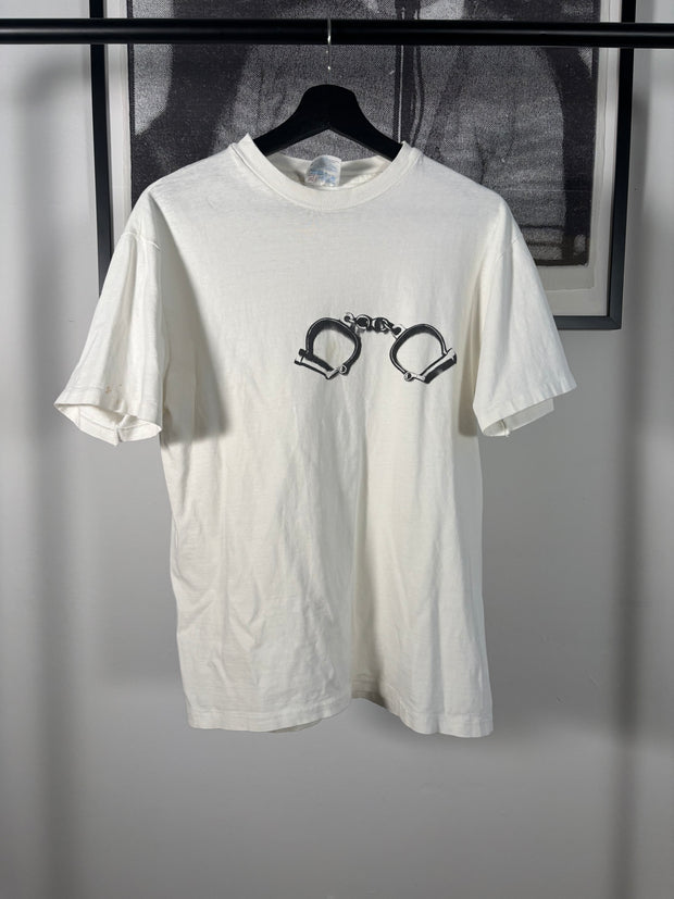 90’s ERD STYLE BONDAGE CUFFS SHIRT
