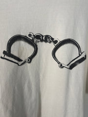 90’s ERD STYLE BONDAGE CUFFS SHIRT