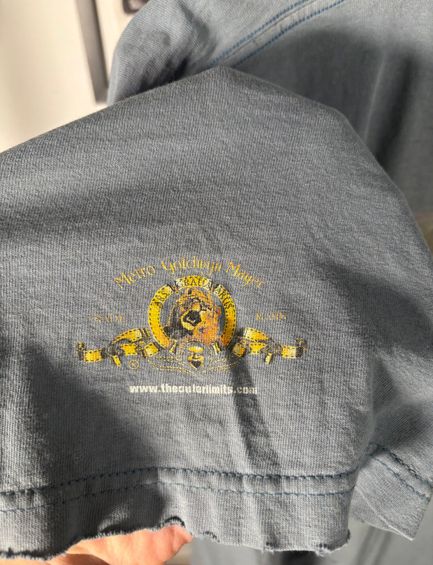 90’s THRASHED “WE WILL CONTROL ALL THAT YOU SEE AND HEAR” OVERSIZED THE OUTER LIMITS MGM SHIRT