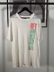 PERFECTLY SEMI SHEER WHITE "GET VERTICAL" MOUNTAIN DEW SHIRT