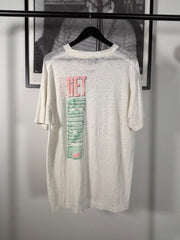 PERFECTLY SEMI SHEER WHITE "GET VERTICAL" MOUNTAIN DEW SHIRT