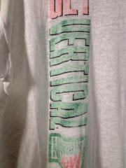 PERFECTLY SEMI SHEER WHITE "GET VERTICAL" MOUNTAIN DEW SHIRT