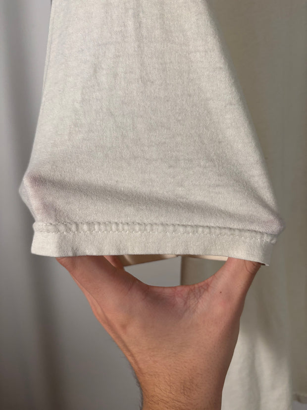 PERFECTLY SEMI SHEER ULTRA-FADED "SOUND SOLUTIONS" VETEMENTS STYLE SHIRT