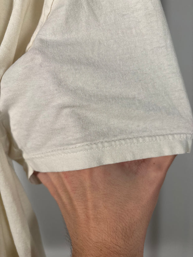 PERFECTLY SEMI SHEER ULTRA-FADED "SOUND SOLUTIONS" VETEMENTS STYLE SHIRT