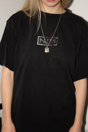 PERFECT STAPLE 90s THRASHED NINE INCH NAILS “NIN” LOGO SHIRT