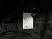 RARE SHEARLING COLLAR PLAID WOOL JACKET W/ SILK LINING & .925 SILVER HARDWARE