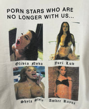 1 of 8 SPRING/SUMMER 2020 "PORN STARS WHO ARE NO LONGER WITH US" HOODIE